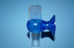 Saughalter Ø 30 mm - Pepino, blau
